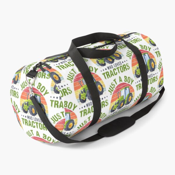 Item preview, Vintage Retro Just A Boy Who Loves Tractors Farming Farmer designed and sold by Best Designer.