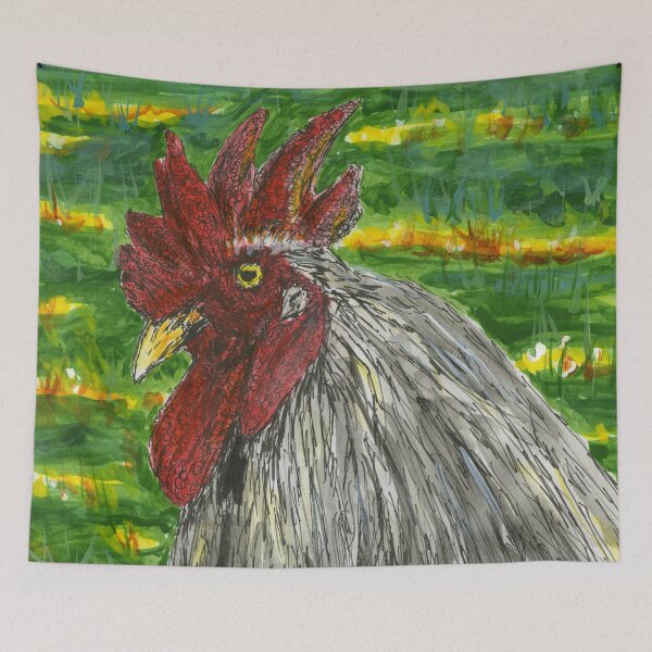 Item preview, Rooster designed and sold by LymphomaLass.