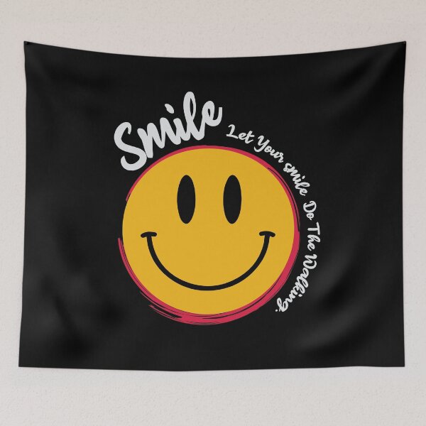 Item preview, Smile - let your smile do the walking designed and sold by cruzzcreation.