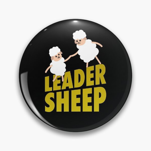 Item preview, Leadership | Sheep Puns | Funny Gift Ideas | Cute Pet designed and sold by Fluffy-Vectors.