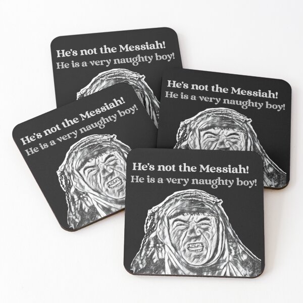 Item preview, He's not the Messiah! He is a very naughty boy! designed and sold by Monkyra.