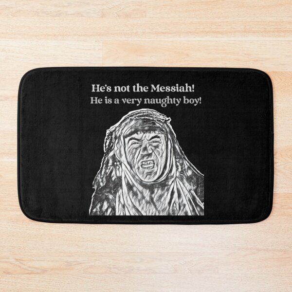Item preview, He's not the Messiah! He is a very naughty boy! designed and sold by Monkyra.
