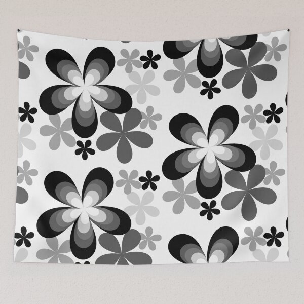 Item preview, Flower pattern graphic art designed and sold by Sameera Amir.