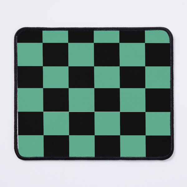 Item preview, Black and Green Checkered Pattern designed and sold by FizaisRoyalty.