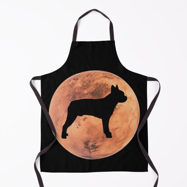 Item preview, boston terrier Dog Silhouette in Mars boston terrier lover gift designed and sold by alaechamlal.