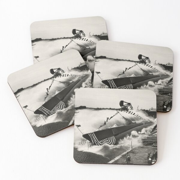 Item preview, WWII Submarine USS Rock designed and sold by retrophotoworks.