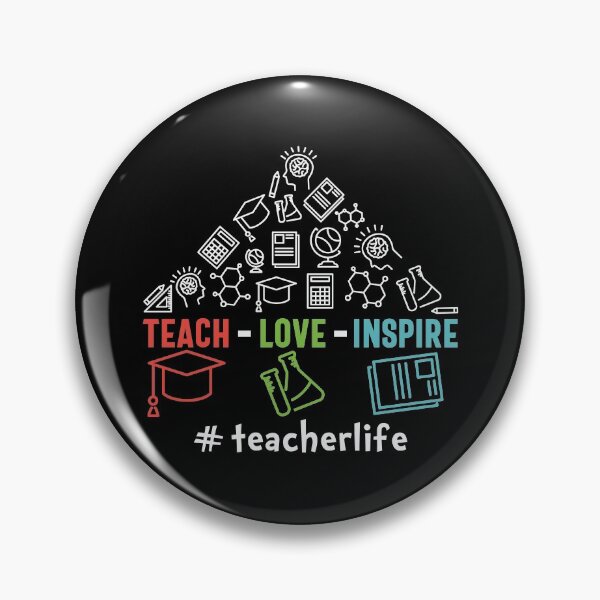 Item preview, Teach Love Inspire - Trendy Back To School Design For Students and Teachers designed and sold by Prince - Bestseller ★★★★★.