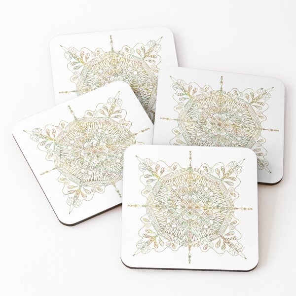 Item preview, gold theme witch book pretty pattern  designed and sold by tenkenryujin.