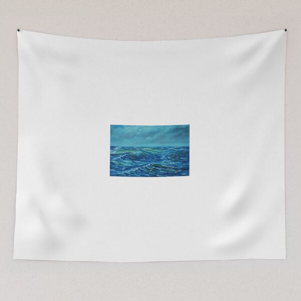 Item preview, Rough Seas - oil painting designed and sold by Avril Brand.