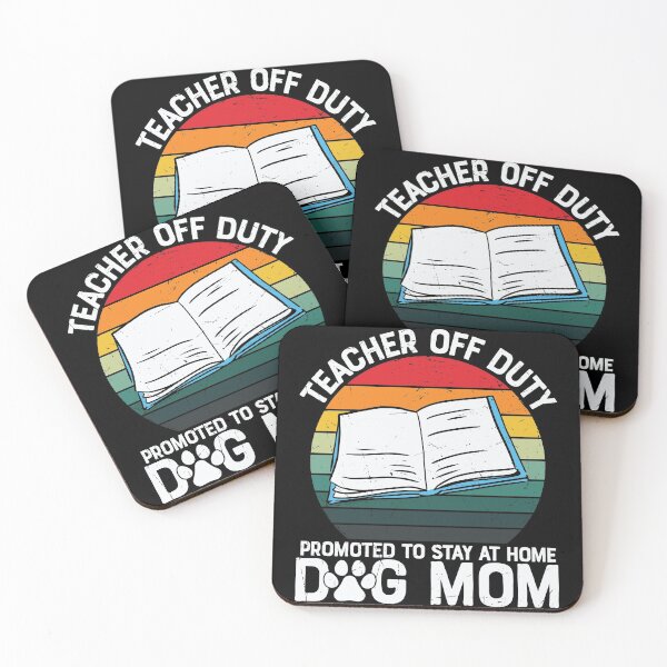 Item preview, Teacher Off Duty - Trendy Retro Vintage Sunset Back To School Design For Students and Teachers designed and sold by Prince - Bestseller ★★★★★.
