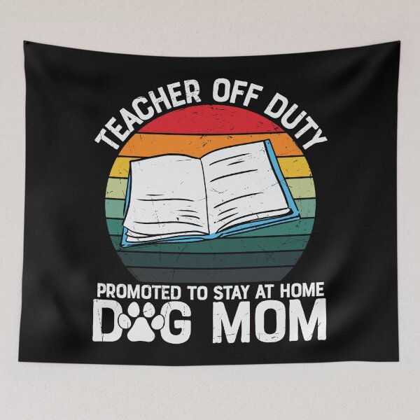 Item preview, Teacher Off Duty - Trendy Retro Vintage Sunset Back To School Design For Students and Teachers designed and sold by Prince - Bestseller ★★★★★.