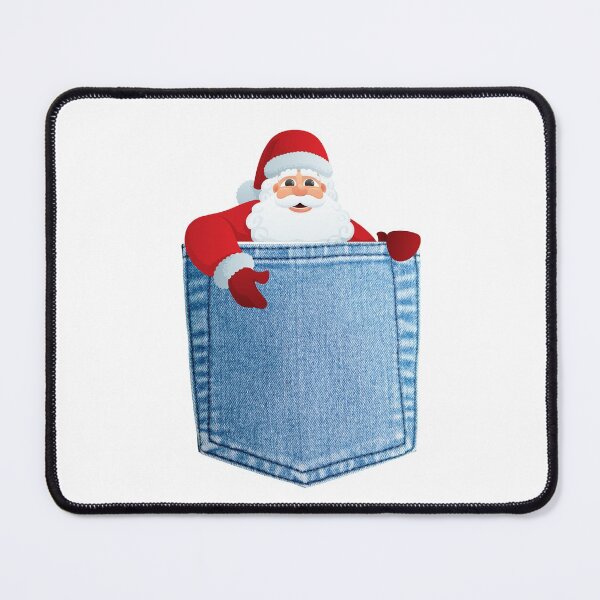 Item preview, Santa Pocket Peeker designed and sold by Sarashelle.
