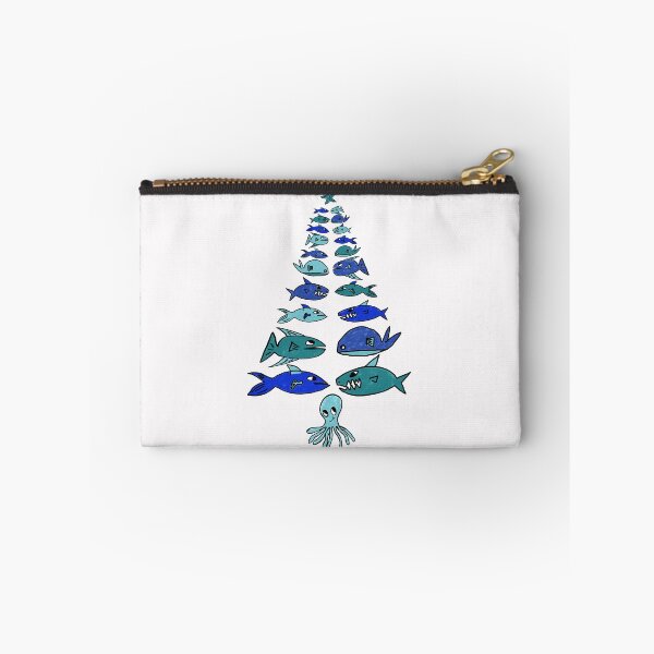 Item preview, Christmas marine tree (blue white background) designed and sold by MentaLee.
