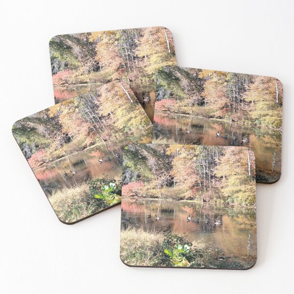 Item preview, Autumn on Greenbelt Lake designed and sold by TeaFairy Art.