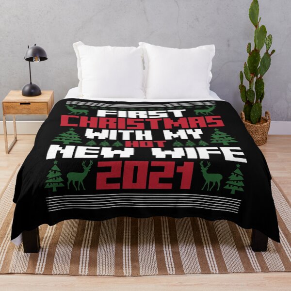 Item preview, First Christmas With My Hot New Wife designed and sold by teemenia.