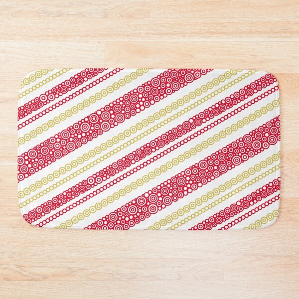 Item preview, Gold and Red Diagonal Stripes designed and sold by Pierre Bernard Jr.