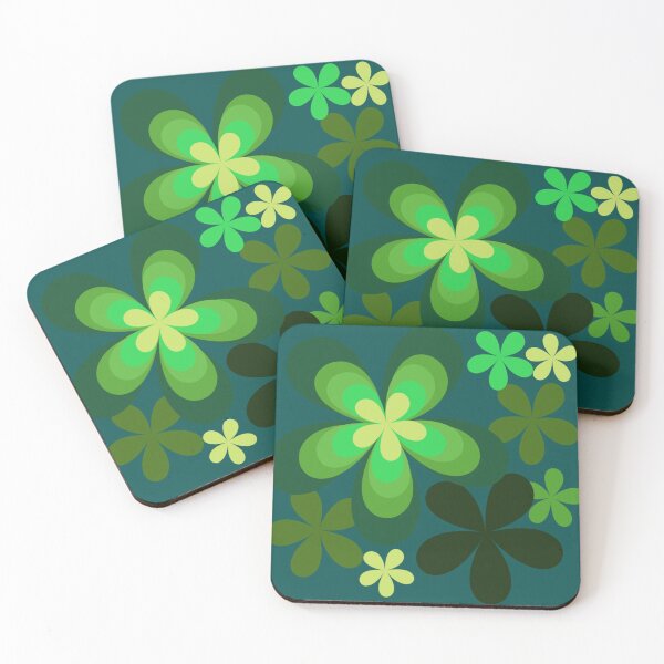 Item preview,  Flowers repeat pattern graphic art designed and sold by Sameera Amir.