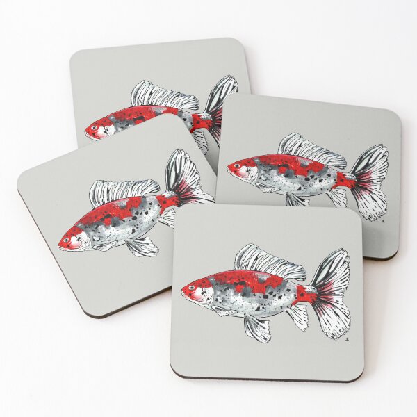 Item preview, Red goldfish designed and sold by ZebritoArt.