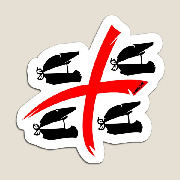 Item preview,  4 mori cross Stickers designed and sold by marcYo designs.