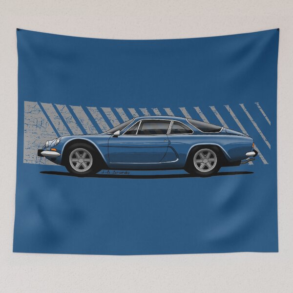 Item preview, My drawing of transparent classic french sports car designed and sold by designjaag.