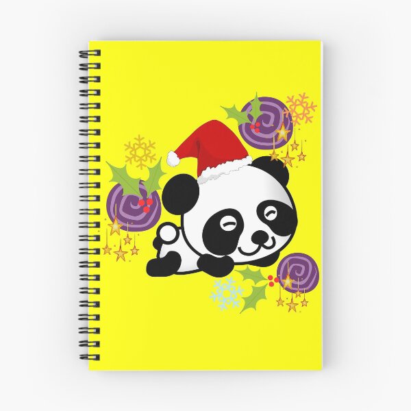 Item preview, XMAS RED HAT PANDA| CUTE CHRISTMAS SANTA HAT PANDA BEAR | CHRISTMAS PANDA WITH SANTA HAT designed and sold by AmicaTrendz.