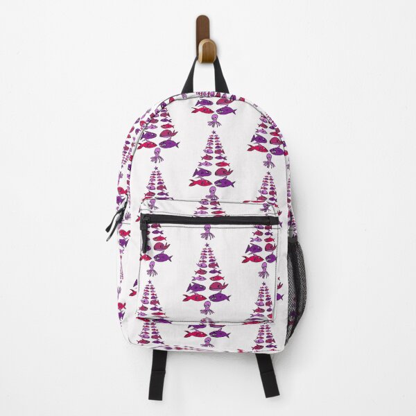 Item preview, Christmas marine tree (pink white background) designed and sold by MentaLee.