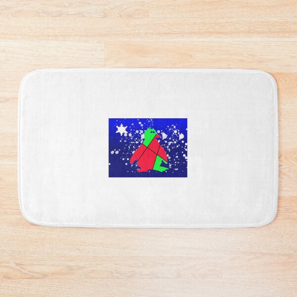 Item preview, Bright colourful Christmas Penguin   designed and sold by Yaffa1.