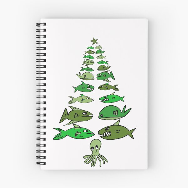 Item preview, Christmas marine tree (green white background) designed and sold by MentaLee.