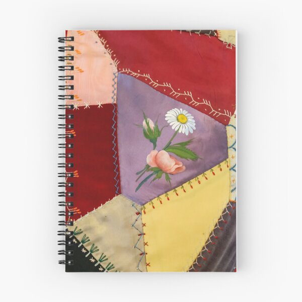 Item preview, Crazy patchwork pattern with flower designed and sold by Graham Prentice.