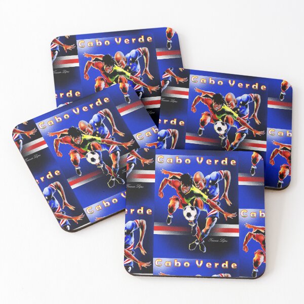 Item preview, Cape Verdean soccer players designed and sold by LopesArtDesigns.
