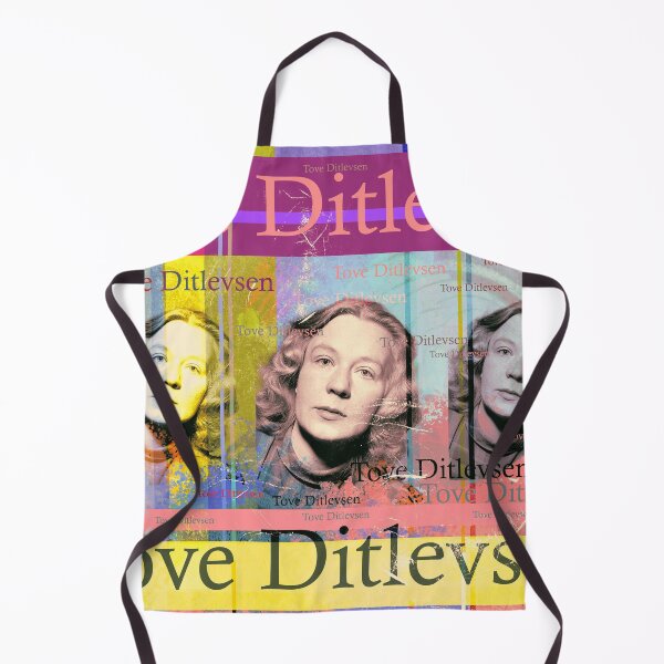 Item preview, Tove Ditlevsen portrait, literature designed and sold by Mauswohn.