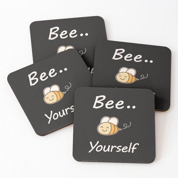 Item preview, Bee Yourself - Cute Motivational Quote designed and sold by StarsForgers.