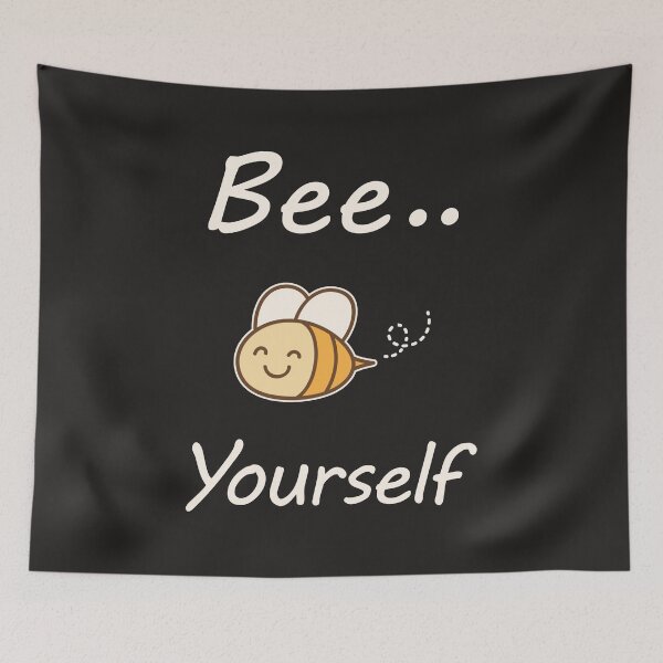 Item preview, Bee Yourself - Cute Motivational Quote designed and sold by StarsForgers.