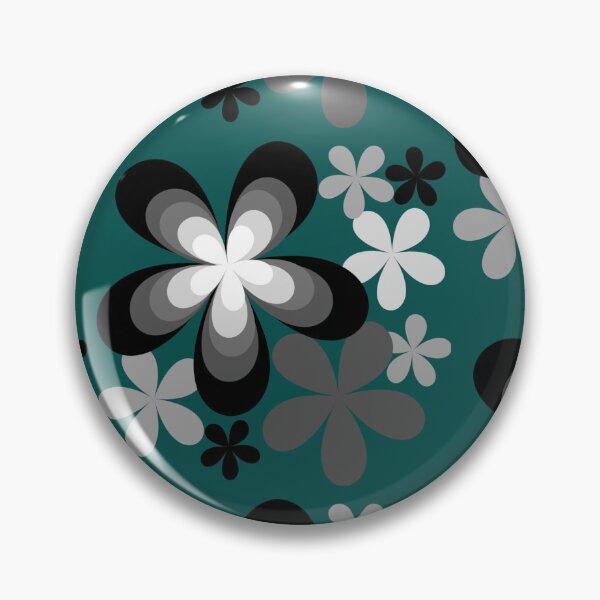 Item preview,  Flowers repeat pattern graphic art designed and sold by Sameera Amir.