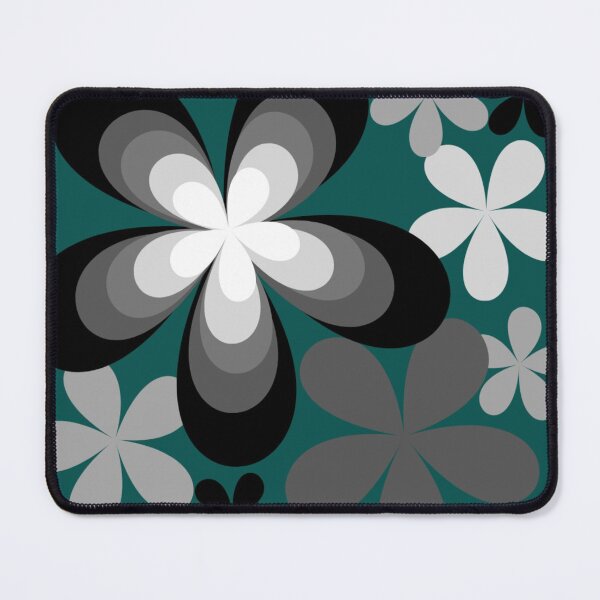 Item preview, Flowers repeat pattern graphic art designed and sold by Sameera Amir.