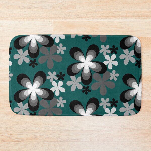Item preview,  Flowers repeat pattern graphic art designed and sold by Sameera Amir.