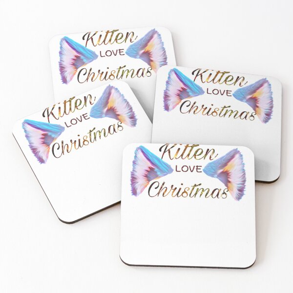 Item preview, Kitten love Christmas gift kids designed and sold by salahnewdesign.