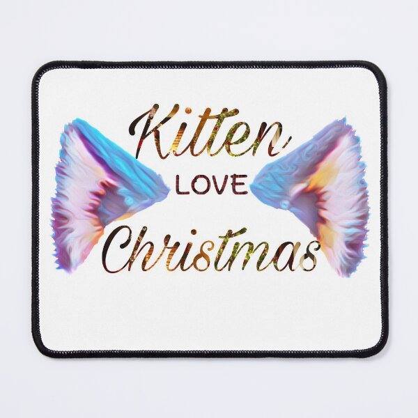 Item preview, Kitten love Christmas gift kids designed and sold by salahnewdesign.
