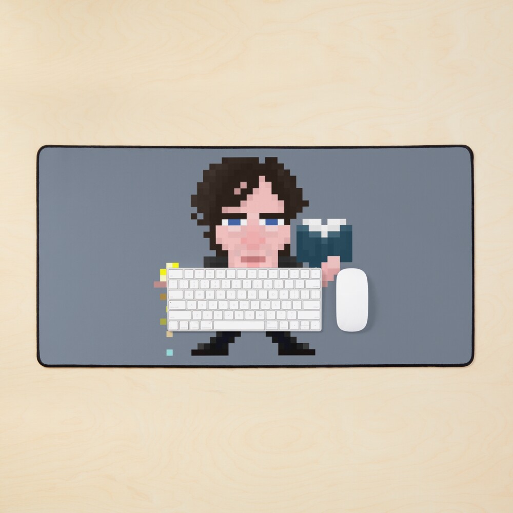 The Comic-Book Author Mouse Pad