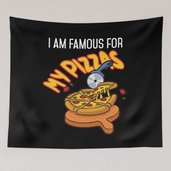 Item preview, I am Famous for my Pizza Funny Italian Chef Pizza Cook  designed and sold by Rzelemenz.