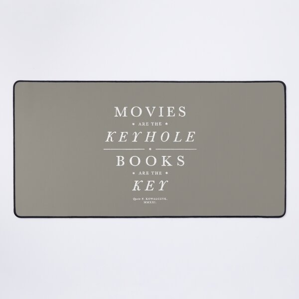 Item preview, Movies Are Keyhole Books Are Key designed and sold by Eurokollektiv.