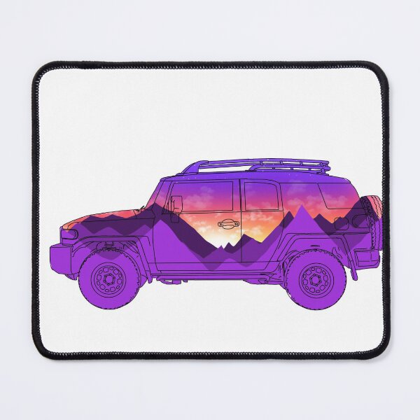 Item preview, Sunset FJ Cruiser designed and sold by Kelsea Koops.