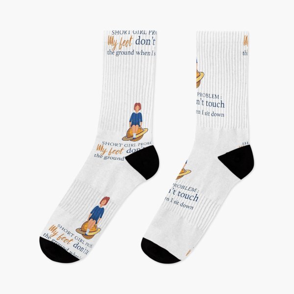 Item preview, short girl problem : my feet don't touch the ground when i sit down designed and sold by Badrart.