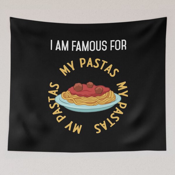 Item preview, I am Famous for my Pasta Funny Italian Chef Pasta Cook  designed and sold by Rzelemenz.