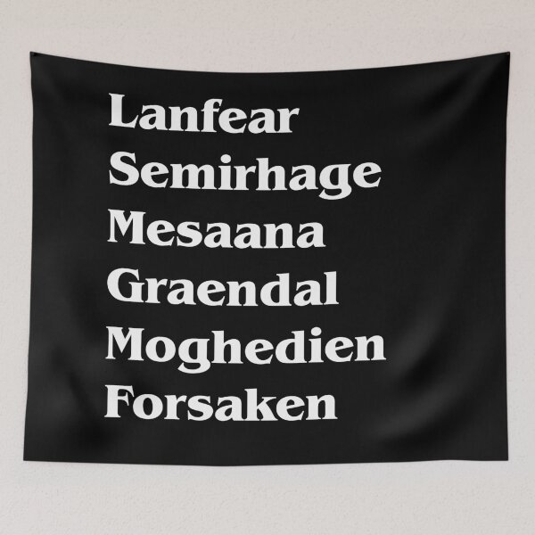 Item preview, List of Female Forsaken designed and sold by ContinentalZero.