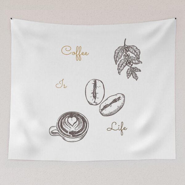 Item preview, Stages of coffee making design  designed and sold by Ayoosha.
