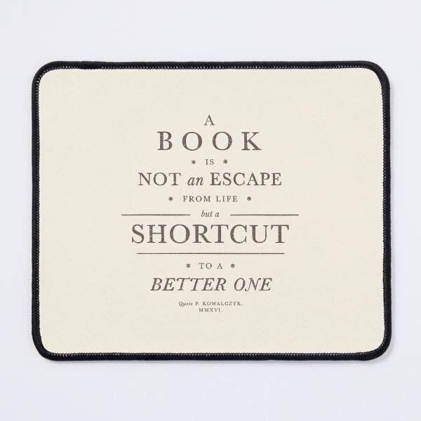 Item preview, Book Shortcut Vintage Quote designed and sold by Eurokollektiv.