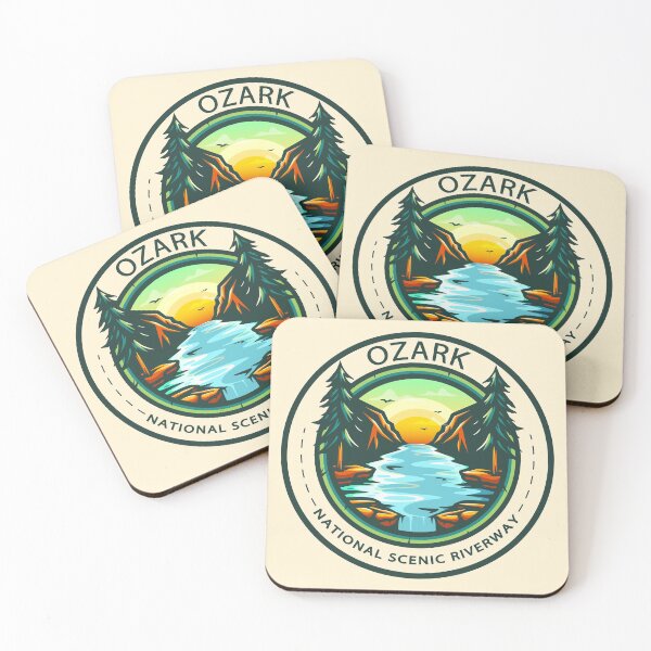 Item preview, Ozark National Scenic Riverway Missouri Badge designed and sold by KrisSidDesigns.