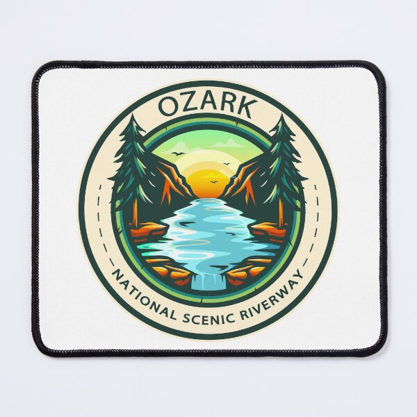 Item preview, Ozark National Scenic Riverway Missouri Badge designed and sold by KrisSidDesigns.