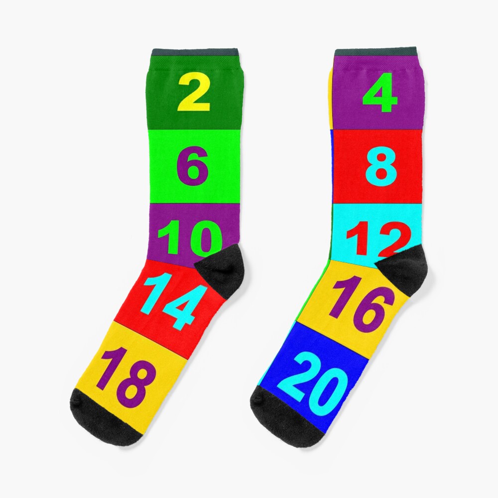 Counting Numbers 1 to 56 Number Chart Sticker for Sale by MarigoldAndCo